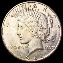 1926-S Silver Peace Dollar CLOSELY UNCIRCULATED