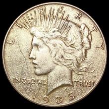 1935-S Silver Peace Dollar CLOSELY UNCIRCULATED