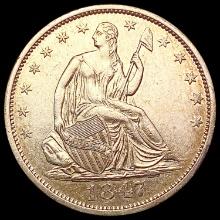 1847-O Seated Liberty Half Dollar HIGH GRADE