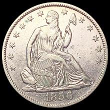 1856-O Seated Liberty Half Dollar CLOSELY UNCIRCUL