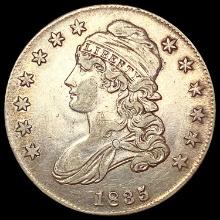 1835 Capped Bust Half Dollar CLOSELY UNCIRCULATED