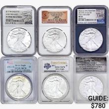 2013-2020 [6] Silver Eagle  MS/PF70