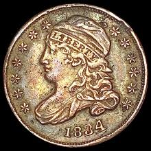 1834 Capped Bust Dime NEARLY UNCIRCULATED