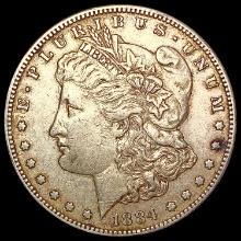 1884-S Morgan Silver Dollar CLOSELY UNCIRCULATED