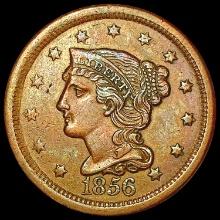 1856 Braided Hair Large Cent CLOSELY UNCIRCULATED