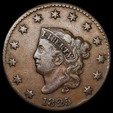 1825 Coronet Head Large Cent NICELY CIRCULATED