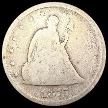 1875-S Twenty Cent Piece NICELY CIRCULATED