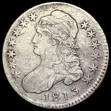 1813 Capped Bust Half Dollar LIGHTLY CIRCULATED