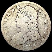 1834 Capped Bust Half Dollar NICELY CIRCULATED