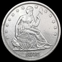 1842 Seated Liberty Half Dollar UNCIRCULATED