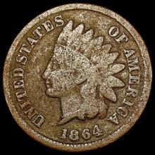 1864-L Indian Head Cent NICELY CIRCULATED