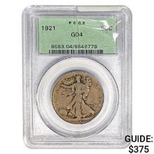 1921 Walking Liberty Half Dollar PCGS G04