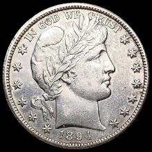 1894-O Barber Half Dollar UNCIRCULATED