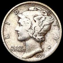 1927-D Mercury Dime NEARLY UNCIRCULATED