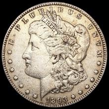 1893 Morgan Silver Dollar CLOSELY UNCIRCULATED