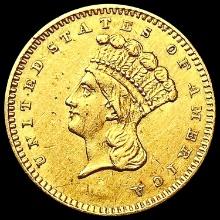 1856 Rare Gold Dollar CHOICE AU