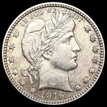 1916-D Barber Quarter UNCIRCULATED