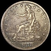 1878-S Silver Trade Dollar NICELY CIRCULATED