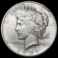 1921 Silver Peace Dollar LIGHTLY CIRCULATED