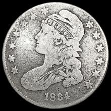 1834 Capped Bust Half Dollar NICELY CIRCULATED