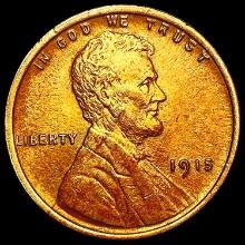 1915 RED Wheat Cent CHOICE BU