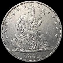 1844 Seated Liberty Half Dollar UNCIRCULATED