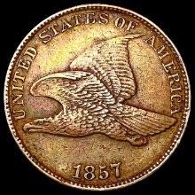 1857 Flying Eagle Cent CLOSELY UNCIRCULATED