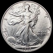 1917 Walking Liberty Half Dollar UNCIRCULATED