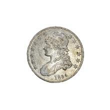 1834 Capped Bust Half Dollar CLOSELY UNCIRCULATED