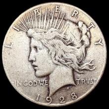 1928 Silver Peace Dollar NICELY CIRCULATED