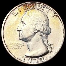 1932-D Washington Silver Quarter CLOSELY UNCIRCULA