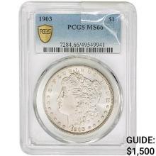 1903 Morgan Silver Dollar PCGS MS66