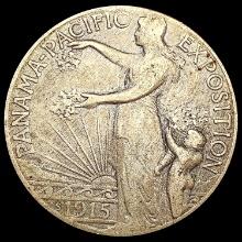 1915-S Panama-Pacific Half Dollar LIGHTLY CIRCULAT