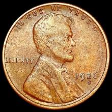 1926-S Wheat Cent CLOSELY UNCIRCULATED