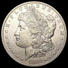 1884-S Morgan Silver Dollar NEARLY UNCIRCULATED