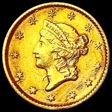 1851 Rare Gold Dollar LIGHTLY CIRCULATED