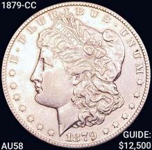 1879-CC Morgan Silver Dollar CHOICE AU