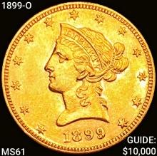 1899-O $10 Gold Eagle