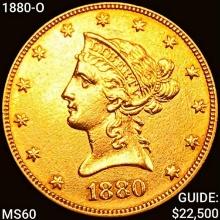 1880-O $10 Gold Eagle