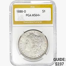 1888-O Morgan Silver Dollar PGA MS64+