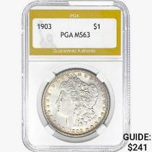 1903 Morgan Silver Dollar PGA MS63