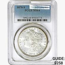 1879-S Morgan Silver Dollar PCGS MS64