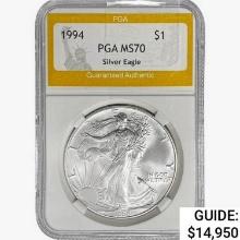 1994 Silver Eagle PGA MS70