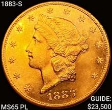 1883-S $20 Gold Double Eagle