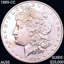 1889-CC Morgan Silver Dollar