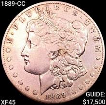 1889-CC Morgan Silver Dollar