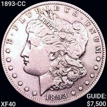 1893-CC Morgan Silver Dollar