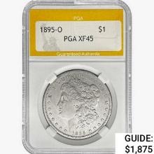 1895-O Morgan Silver Dollar PGA XF45