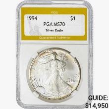 1994 Silver Eagle PGA MS70