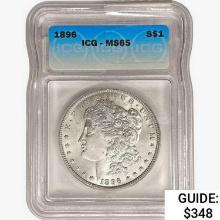 1896 Morgan Silver Dollar ICG MS65